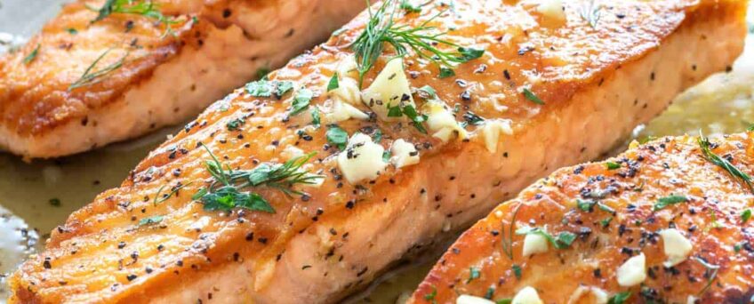 Pan Seared Salmon with Garlic Butter Recipe – A Simple and Flavorful Seafood Delight – Intrecipes