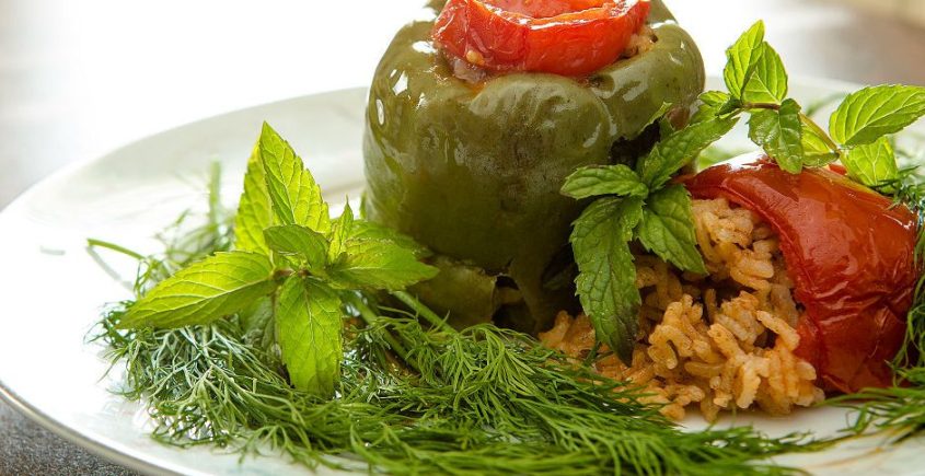 Stuffed Peppers with Olive Oil
